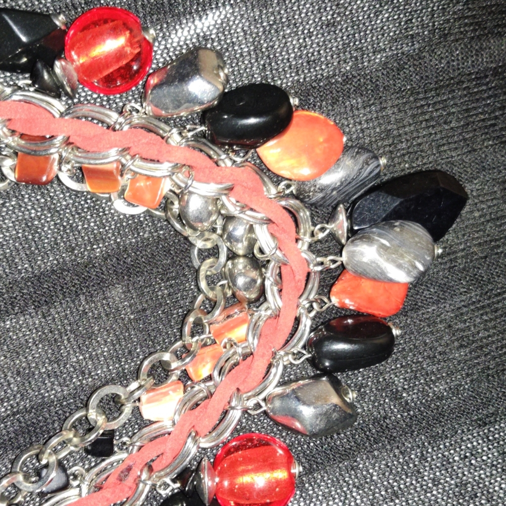 😜Ruby Rd .😜 Statement necklace - Picture 2 of 3